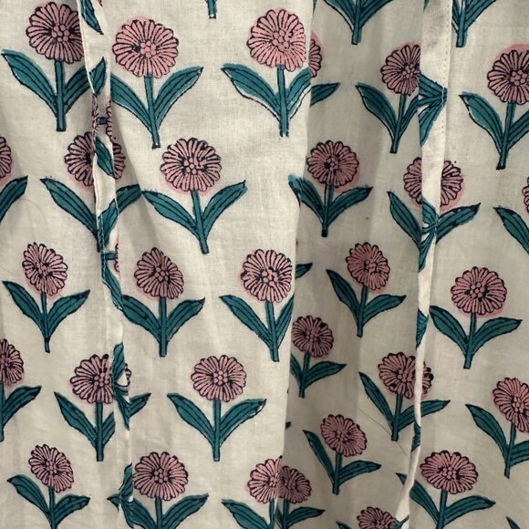 Emerson Fry India Collection Lucy Blouse in Frances Rose Size Medium - Picture 4 of 6